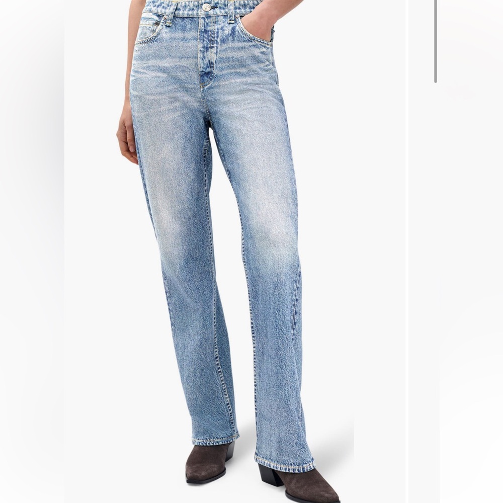 Rag & Bone Miramar Shea Straight Leg Pants in Tessa Size 27